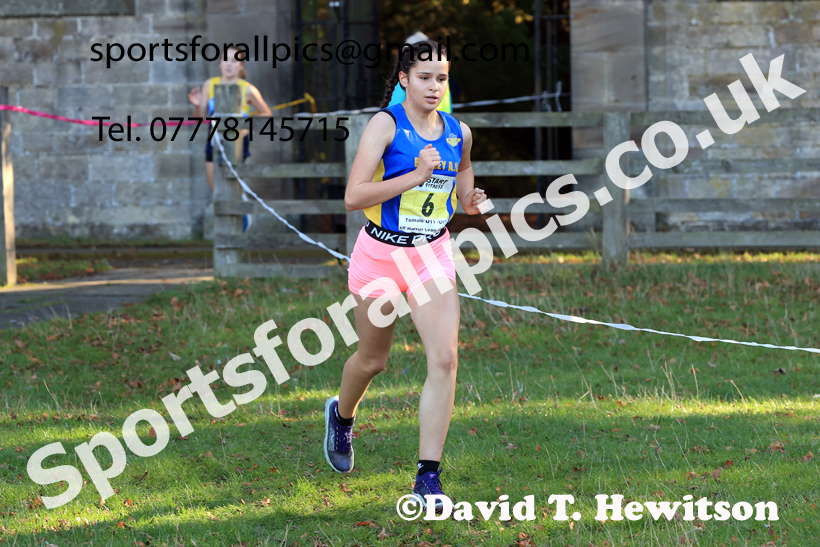 Girls Under-15s, 2025 Start Fitness NEHL, Lambton, County Durham. Photo: David T. Hewitson/Sports for All Pics
